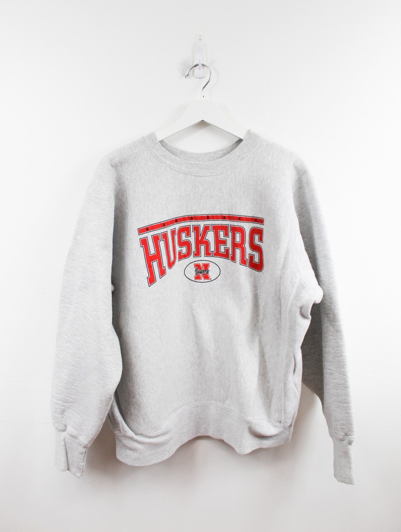 University Of Nebraska Cornhuskers Logo Crewneck sold by HG Vintage
