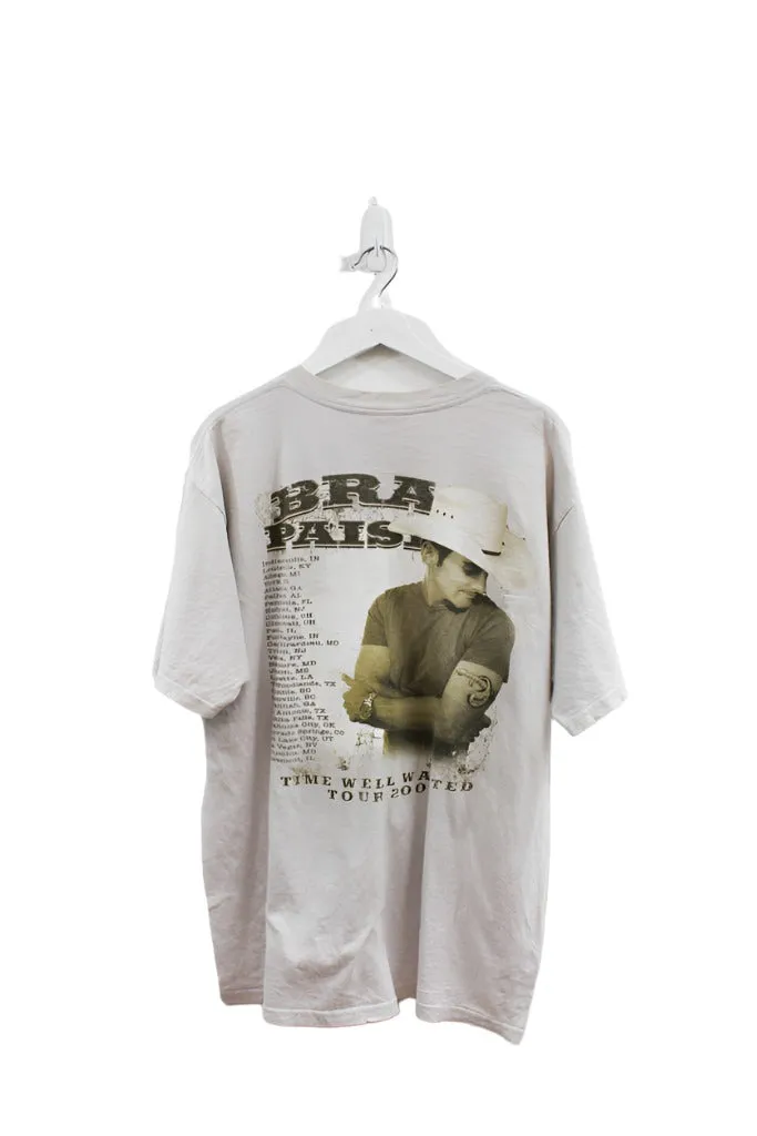 Z - Vintage 2006 Brad Paisley Time Well Wasted Tour Tee sold by HG Vintage product image thumbnail 3