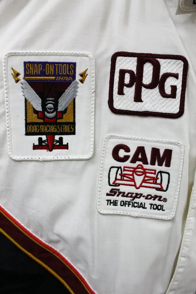 Z - Vintage Snap On Racing Nylon Windbreaker w/ Racing Patches sold by HG Vintage product image thumbnail 3