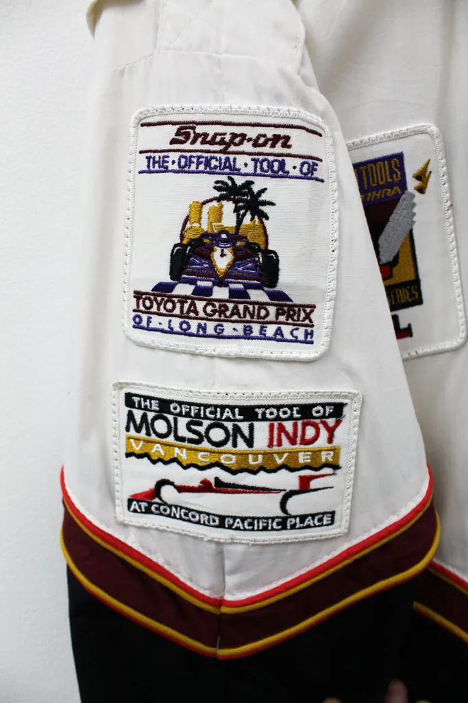 Z - Vintage Snap On Racing Nylon Windbreaker w/ Racing Patches sold by HG Vintage product image thumbnail 4