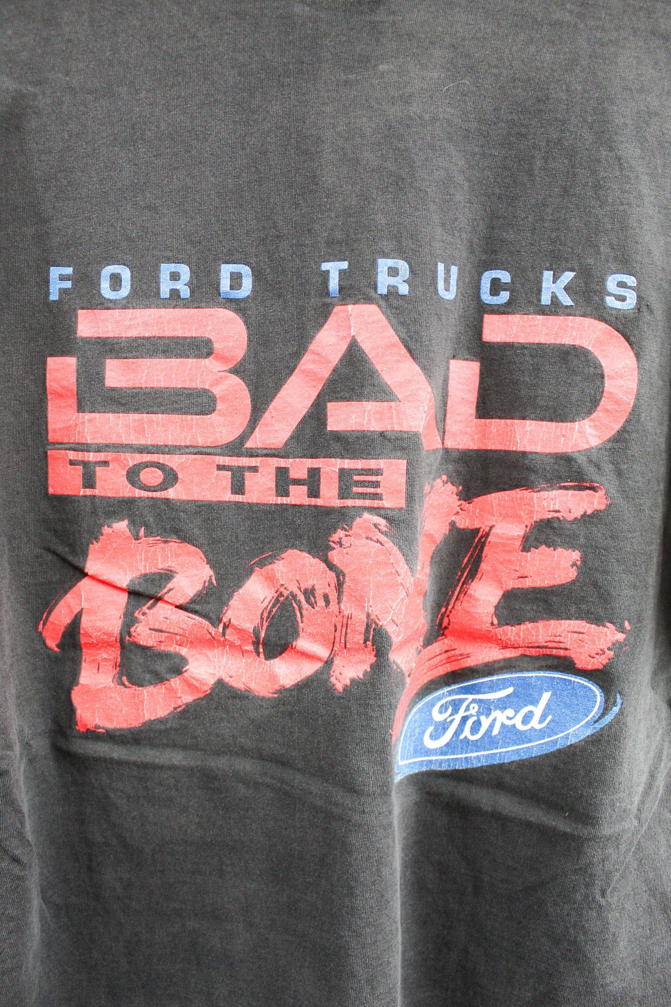 Ford Bad To The Bone Truck Authority Single Stitch Hanes Heavyweight Tee sold by HG Vintage product image thumbnail 2