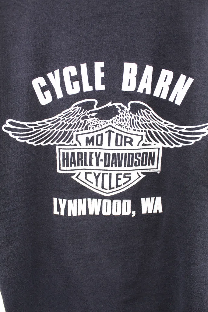 Z- Vintage Harley Davidson 8th Day God Created Harley Lynnwood WA Single Stitch Tee sold by HG Vintage product image thumbnail 4
