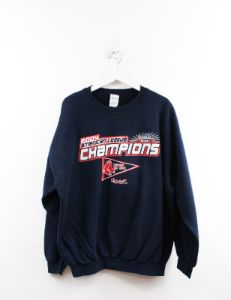 Vintage MLB Boston Red Sox 2004 American League Champs Crewneck sold by HG Vintage