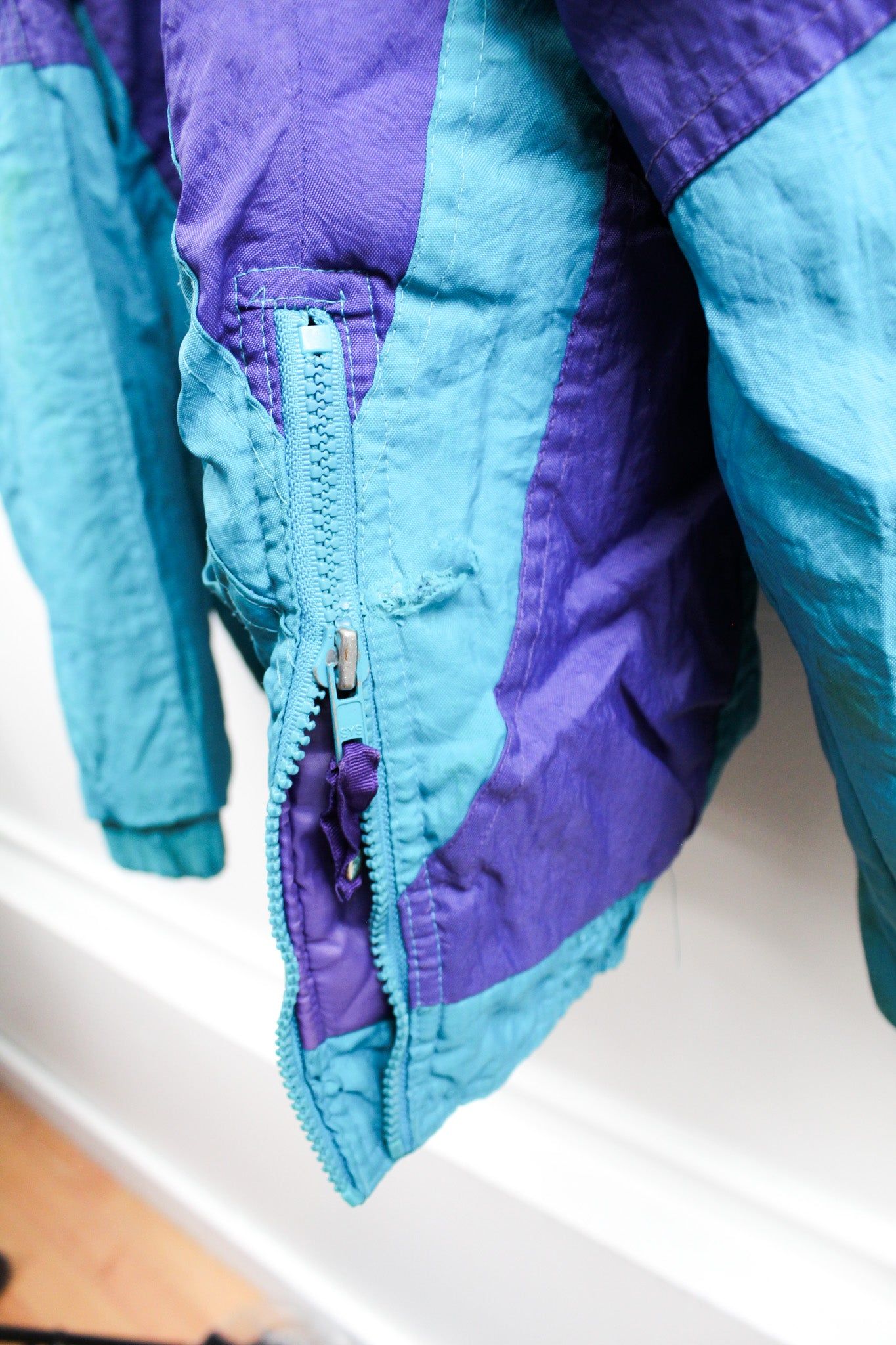 Vintage Starter NBA Charlotte Hornets Anorak Winter Jacket sold by HG Vintage product image thumbnail 5
