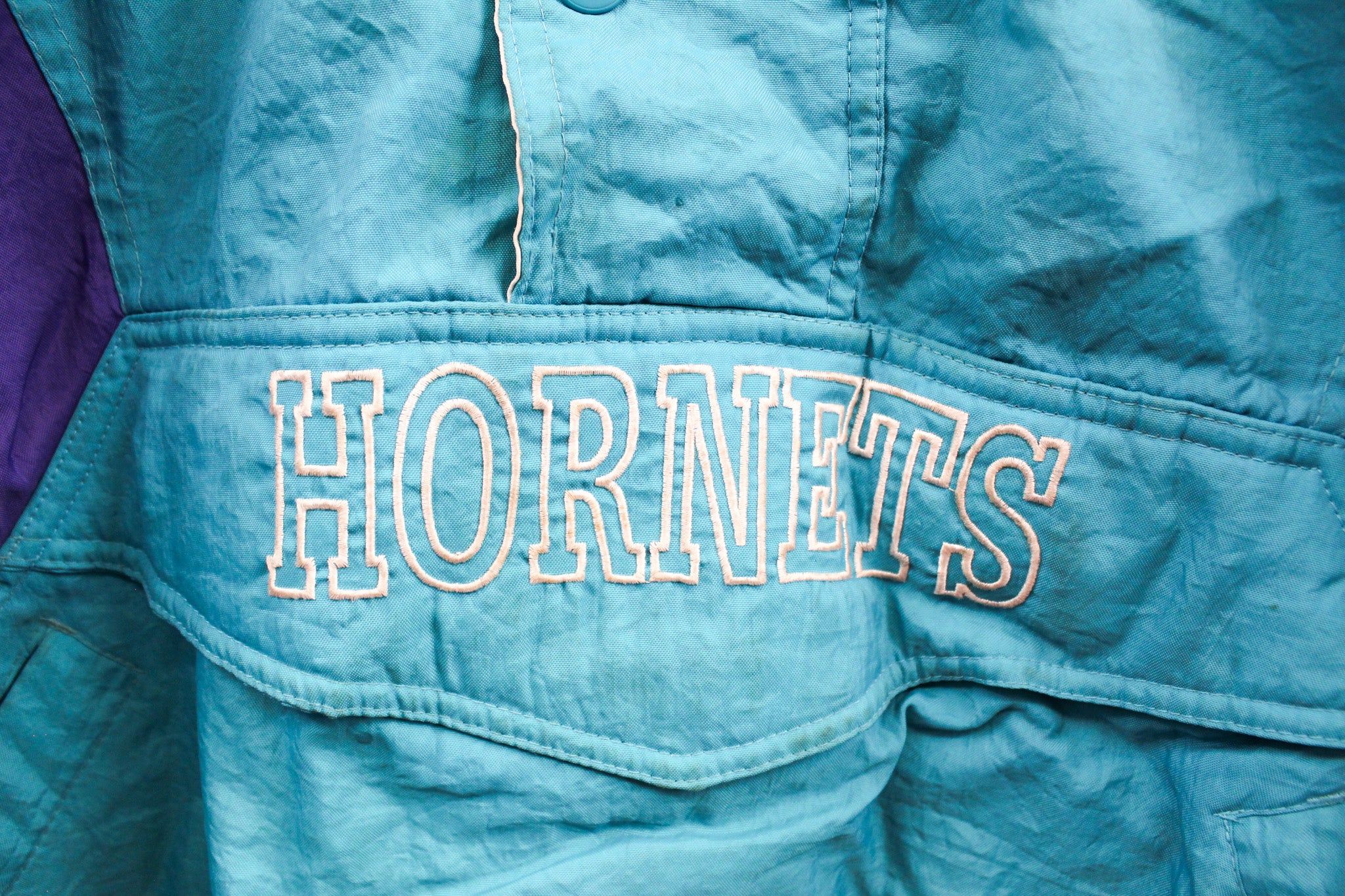 Vintage Starter NBA Charlotte Hornets Anorak Winter Jacket sold by HG Vintage product image thumbnail 2