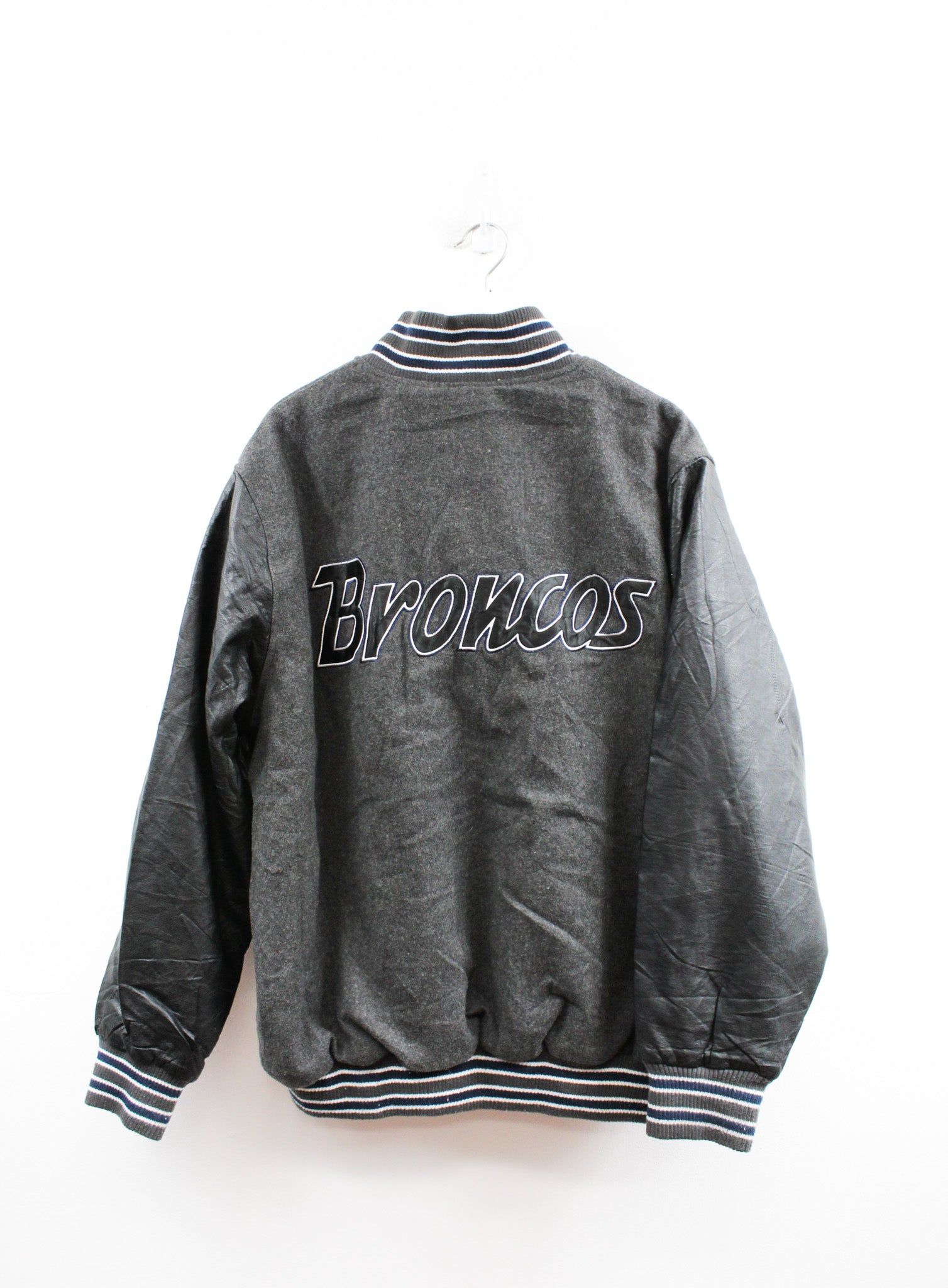 Vintage NFL Denver Broncos Zip Up Varsity Jacket sold by HG Vintage product image thumbnail 4