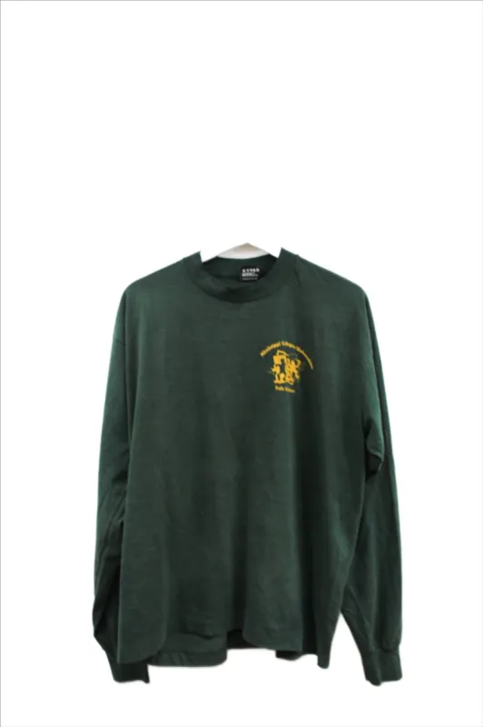 X - Vintage 1995 Mississippi College Safe & Sober Long Sleeve Tee sold by HG Vintage