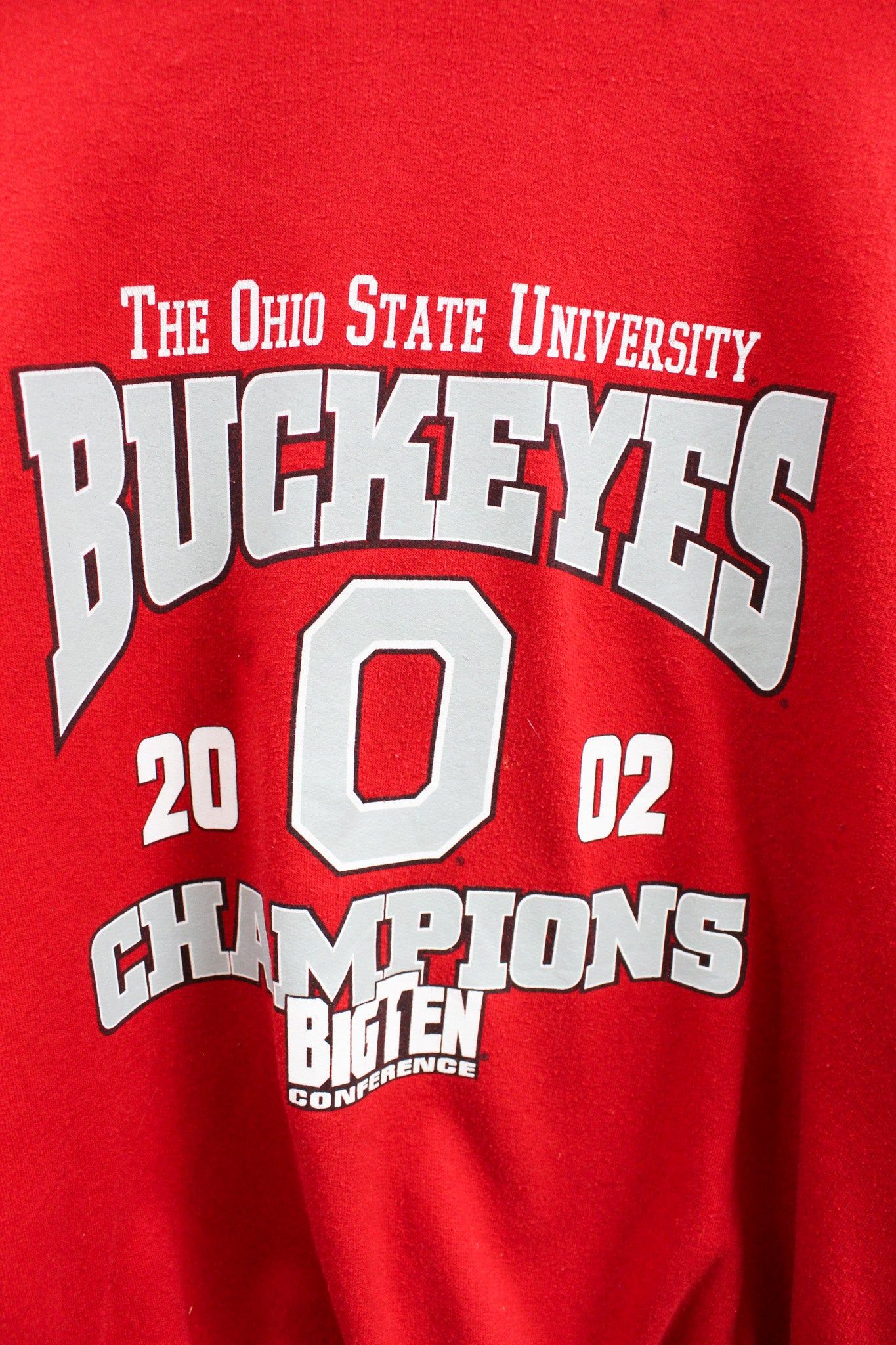 Vintage 2002 Ohio Buckeyes Football Big 10 Champ Crewneck sold by HG Vintage product image thumbnail 2