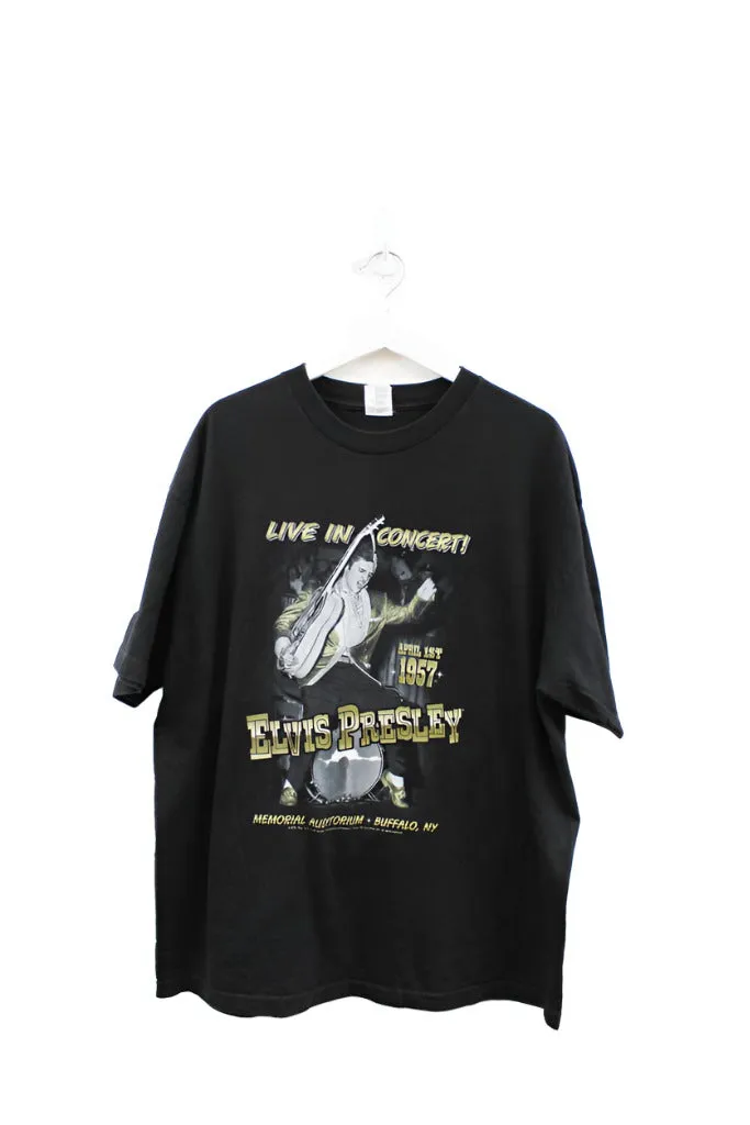 Z - Elvis Presley Live In Concert Memorial Auditorium Buffalo NY Tee sold by HG Vintage