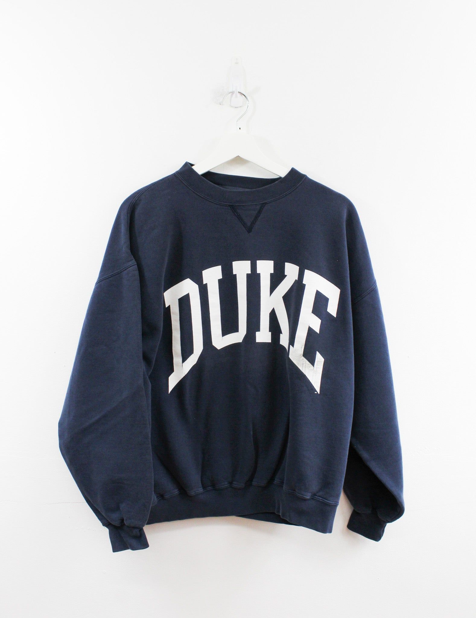 Duke University Script Crewneck sold by HG Vintage