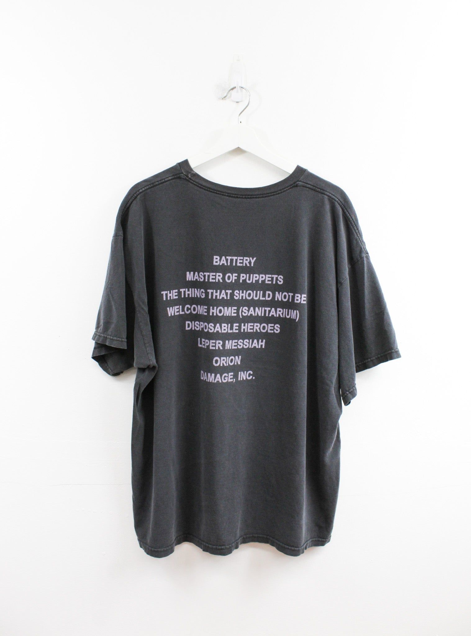 Metallica Master Of Puppet Album Tee sold by HG Vintage product image thumbnail 3