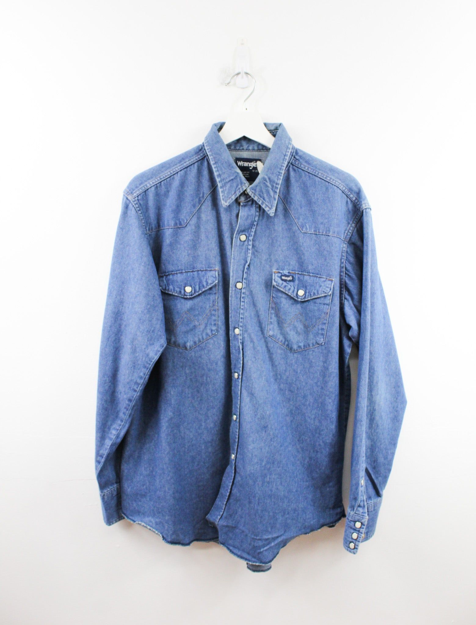 Wrangler Denim Western Shirt 3 sold by HG Vintage