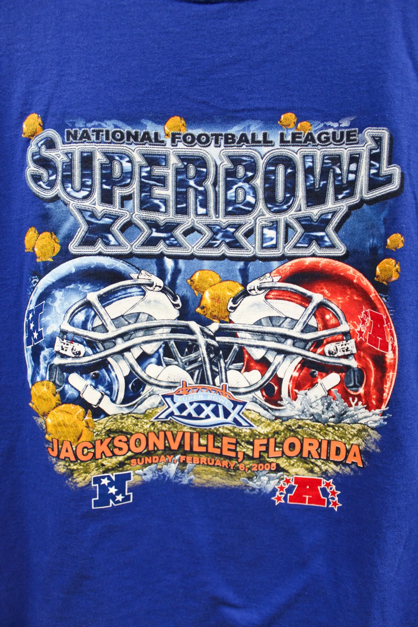 X - Vintage NFL SuperBowl 39 Jacksonville Tee sold by HG Vintage product image thumbnail 2