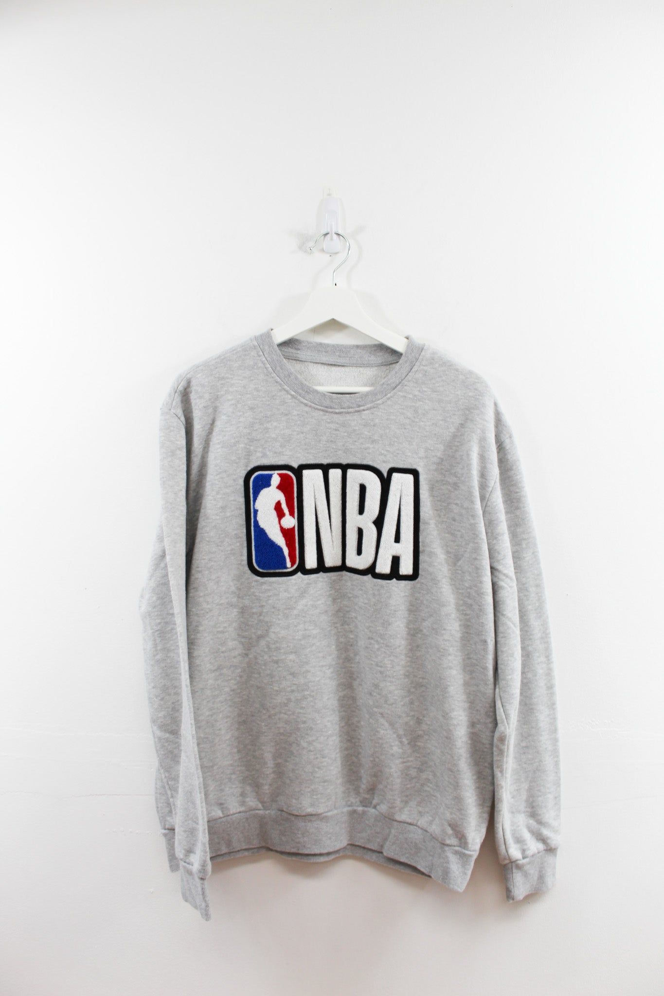CC- Vintage NBA Chenille Logo Crewneck sold by HG Vintage