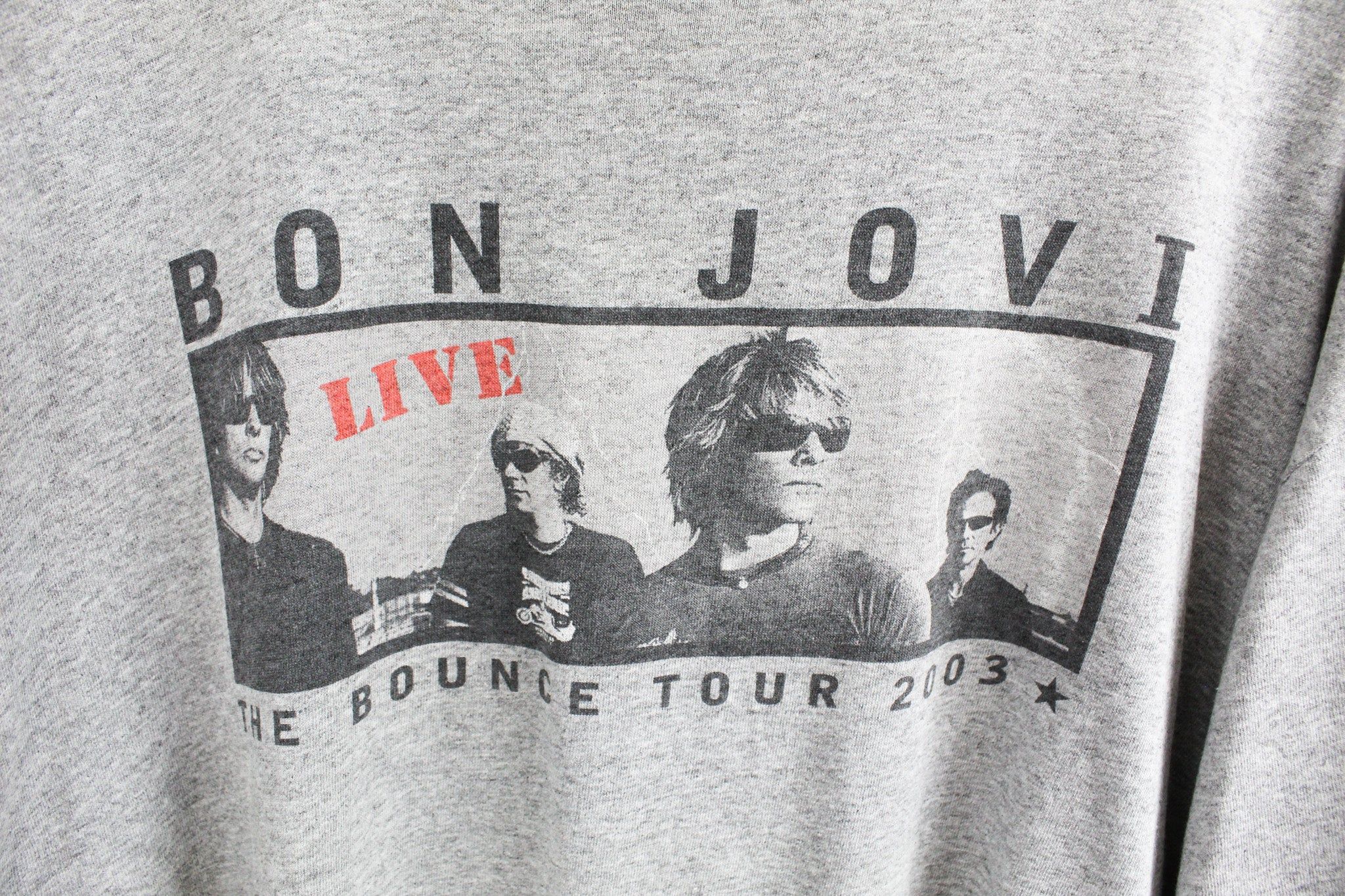 Bon Jovi 2003 Bounce Tour Tee sold by HG Vintage product image thumbnail 2