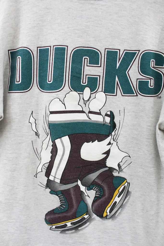 Z- Vintage Mighty Ducks Mascot Cartoon Nutmeg NHL Single Stitch Tee sold by HG Vintage product image thumbnail 5