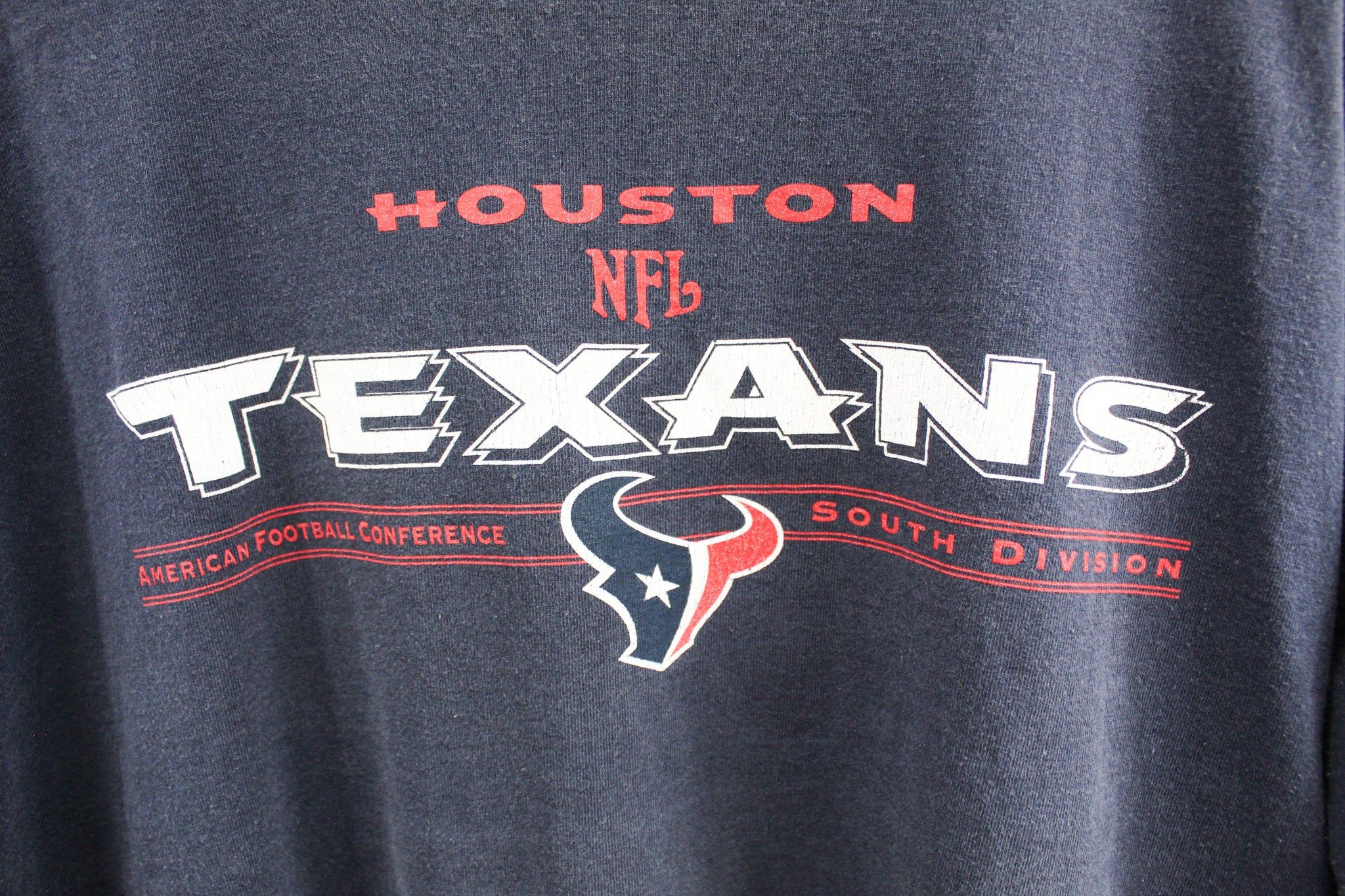 NFL AFC Houston Texas Logo Tee sold by HG Vintage product image thumbnail 2