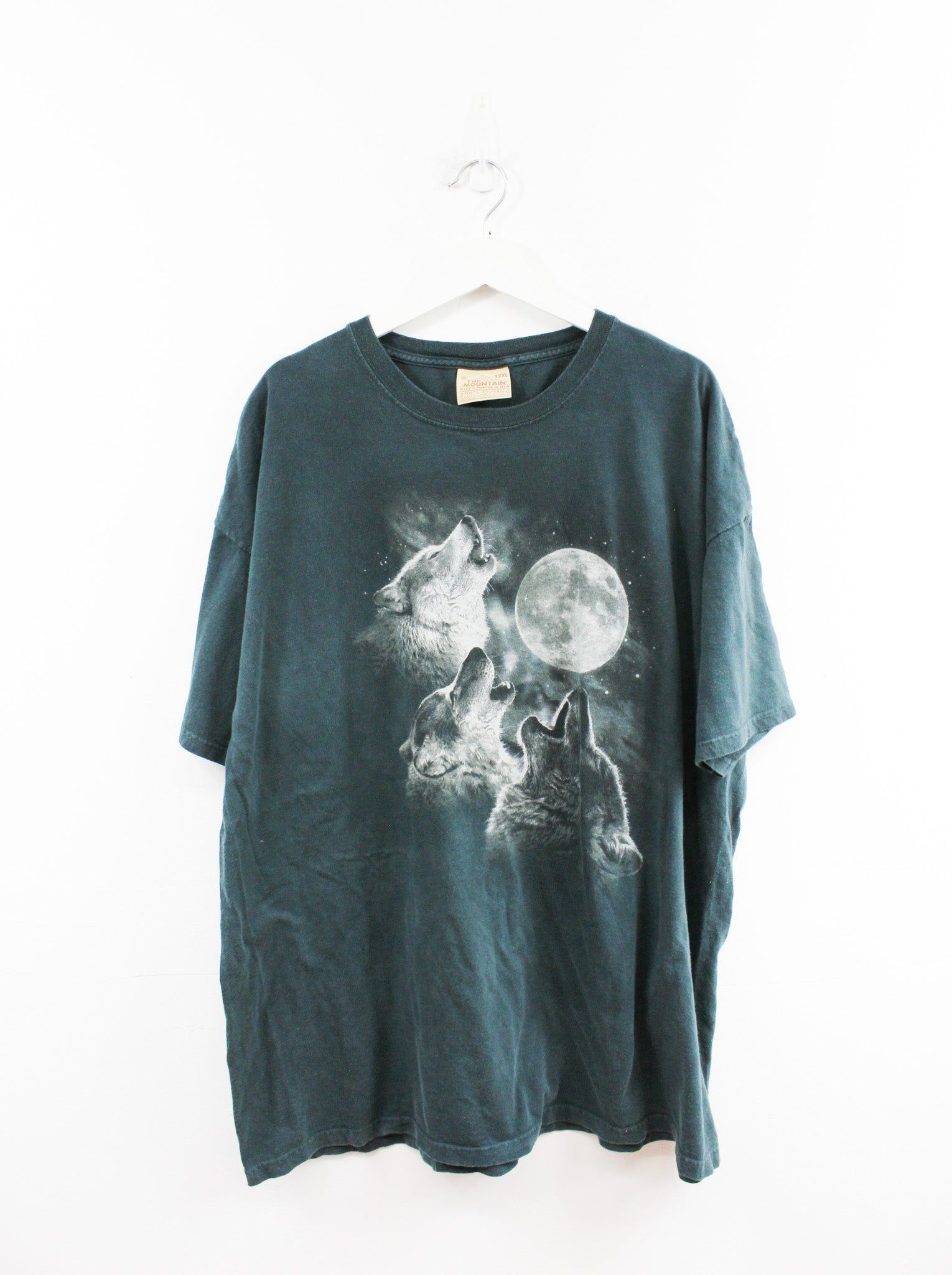 Vintage Wolves & Moon Graphic Tee sold by HG Vintage