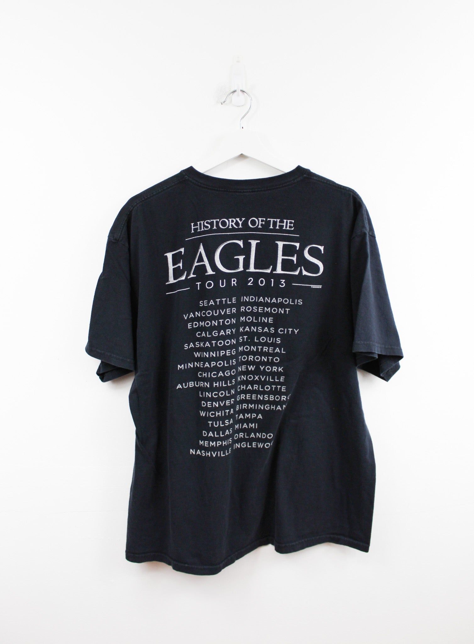 The Eagles 2013 Tour Tee sold by HG Vintage product image thumbnail 3