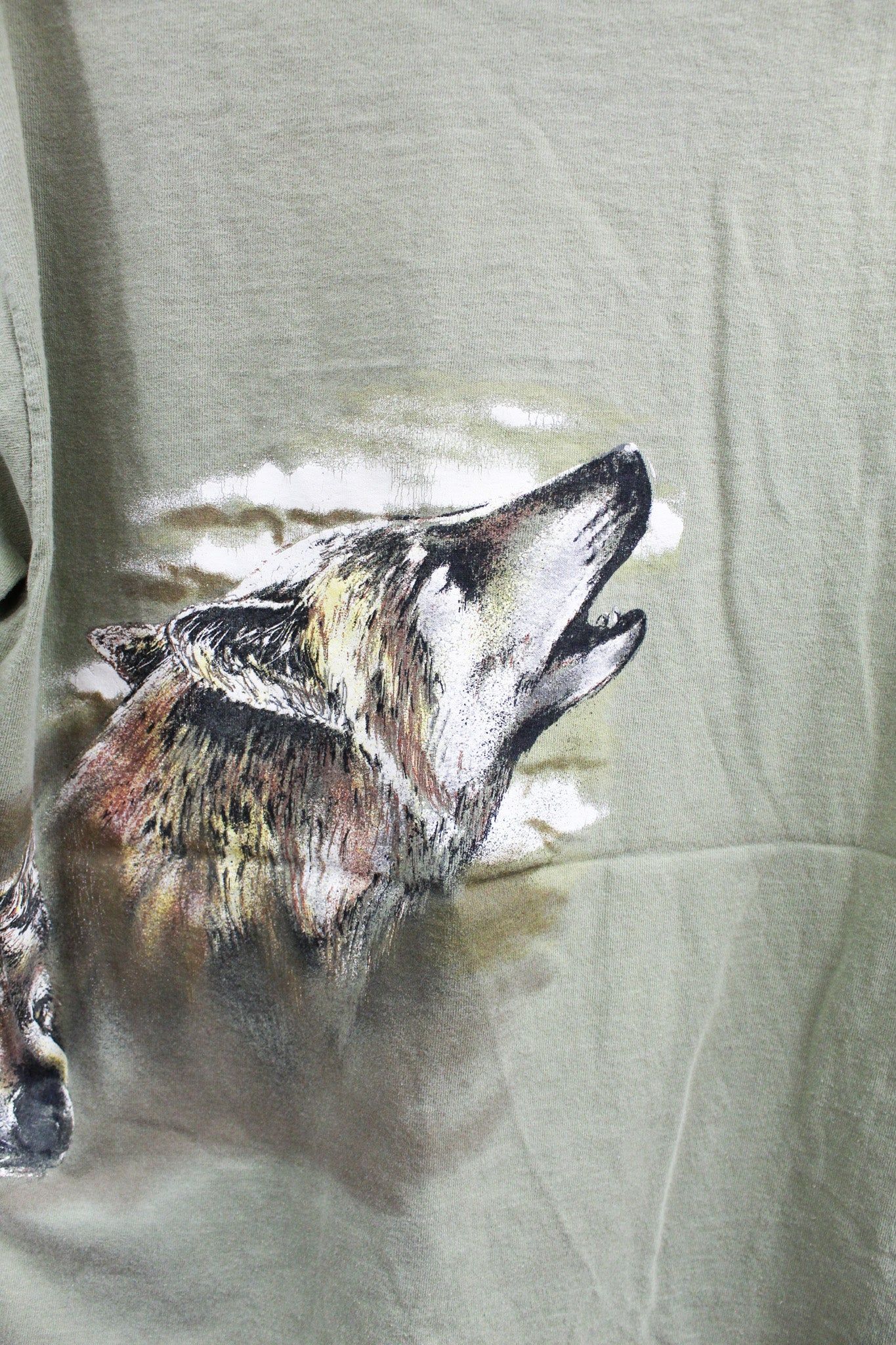 Vintage Wolves & Foxes Graphic Tee sold by HG Vintage product image thumbnail 4