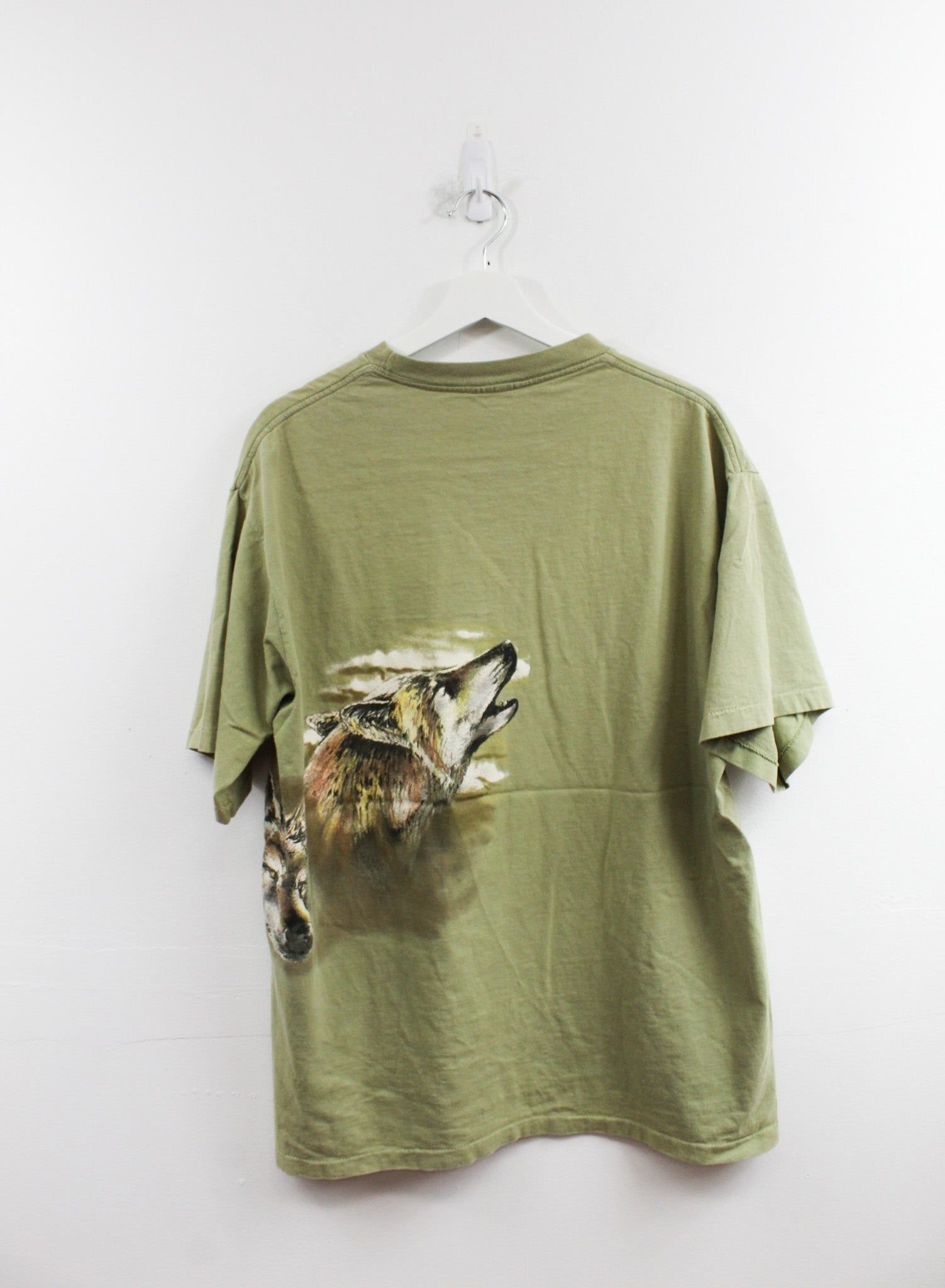 Vintage Wolves & Foxes Graphic Tee sold by HG Vintage product image thumbnail 3