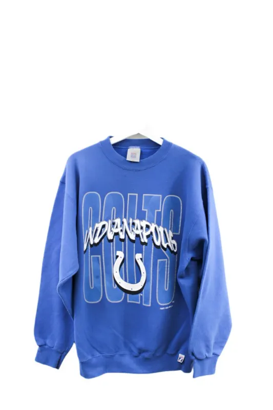 Z- Vintage 1995 Colts Script NFL Logo 7 Crewneck sold by HG Vintage