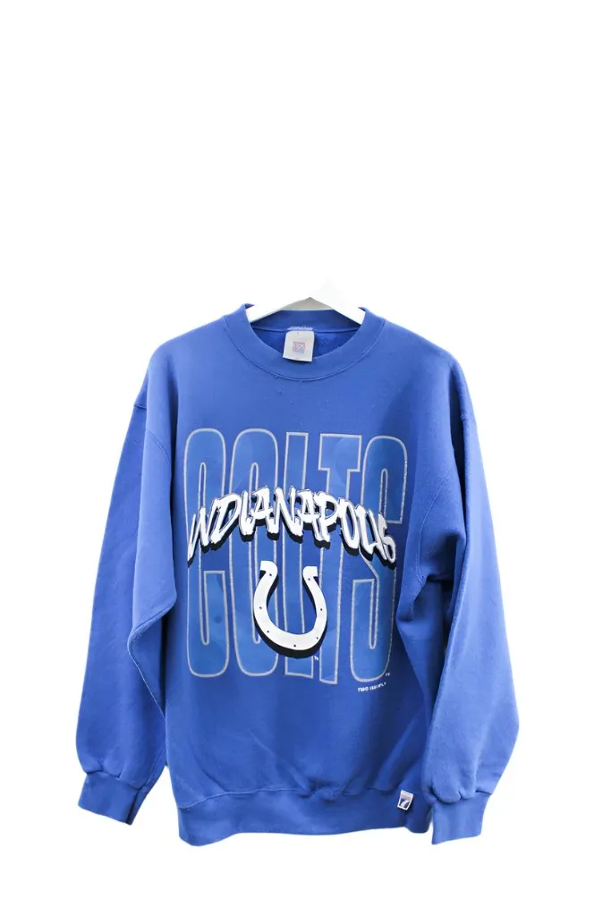 Z- Vintage 1995 Colts Script NFL Logo 7 Crewneck sold by HG Vintage