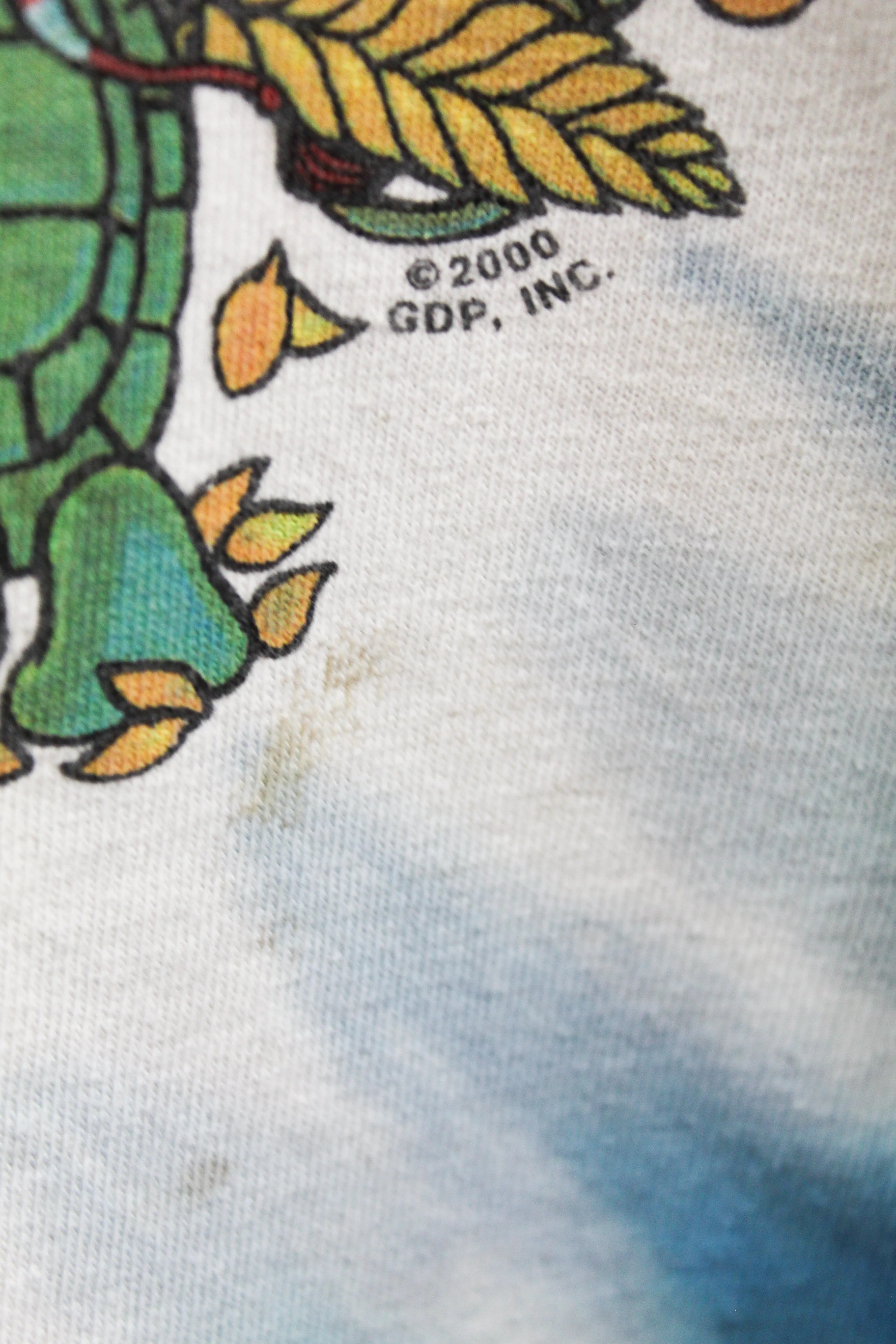 X- Vintage 2000 Grateful Dead Bear Wizard Tie Dye Tee sold by HG Vintage product image thumbnail 3