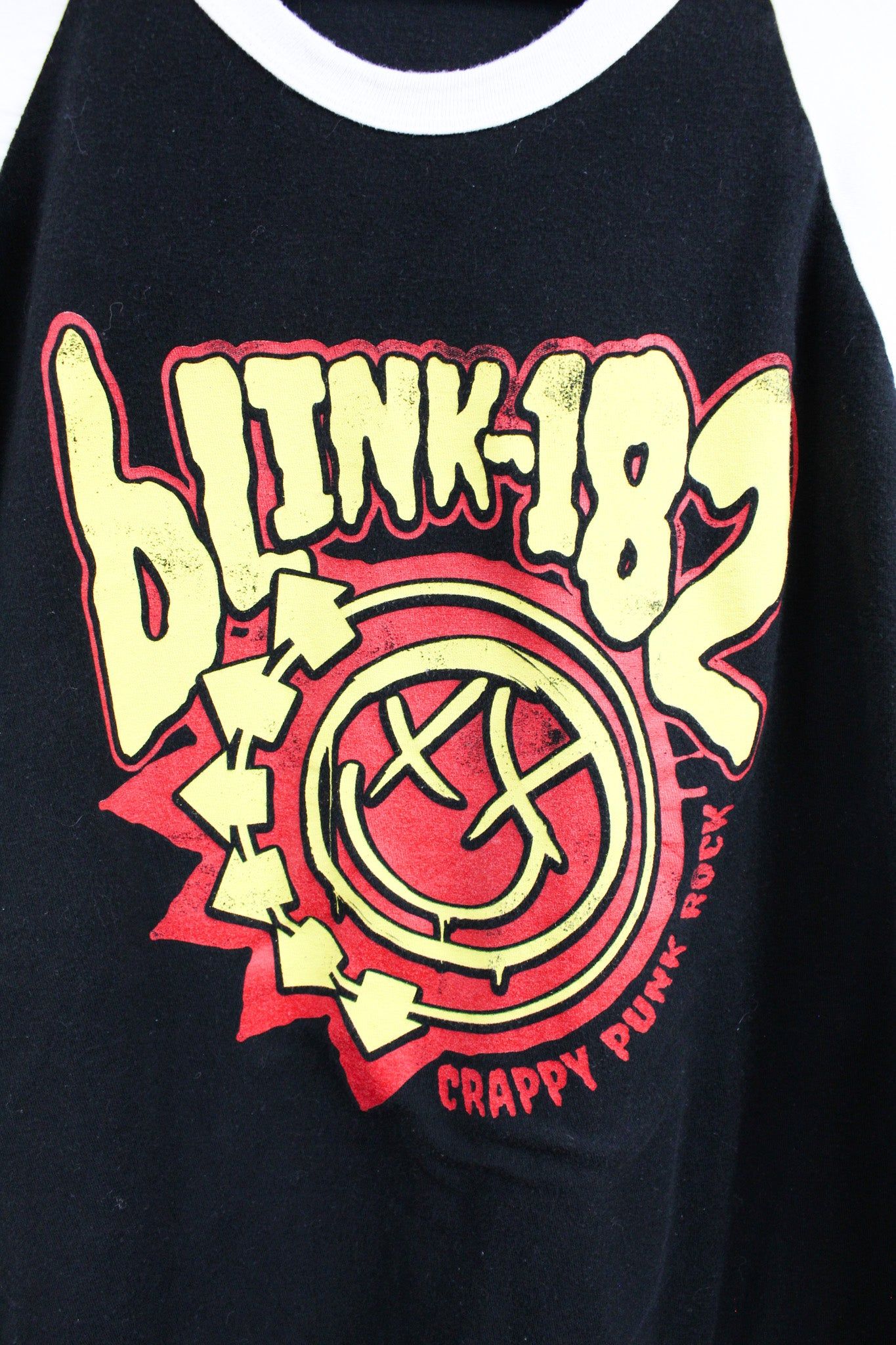 Blink-182 16' Crappy Punk Rock Baseball Tee sold by HG Vintage product image thumbnail 2