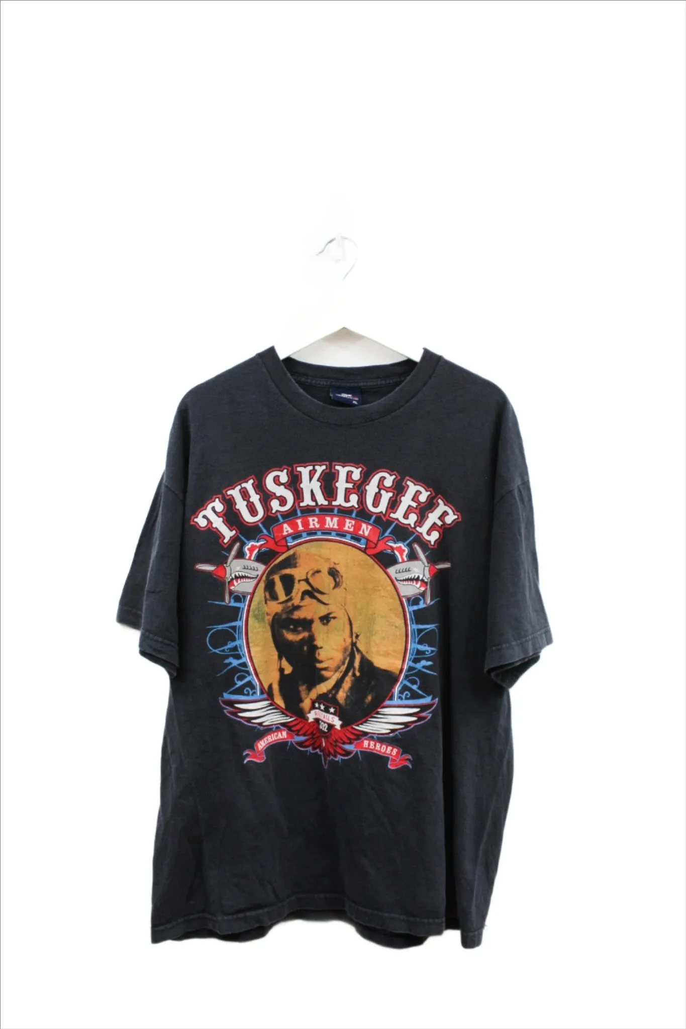 X - Vintage Tuskegee Airmen Graphic Tee sold by HG Vintage
