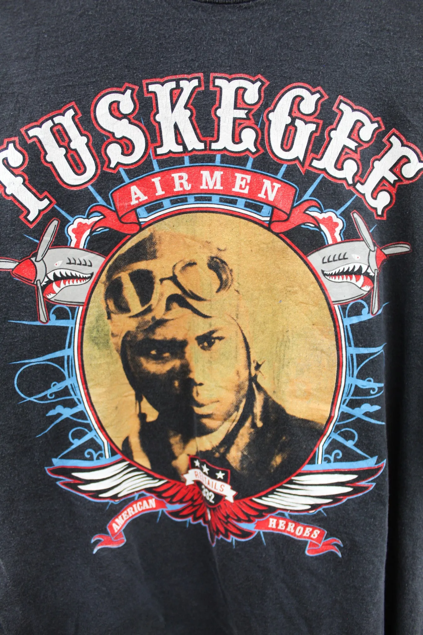 X - Vintage Tuskegee Airmen Graphic Tee sold by HG Vintage product image thumbnail 2