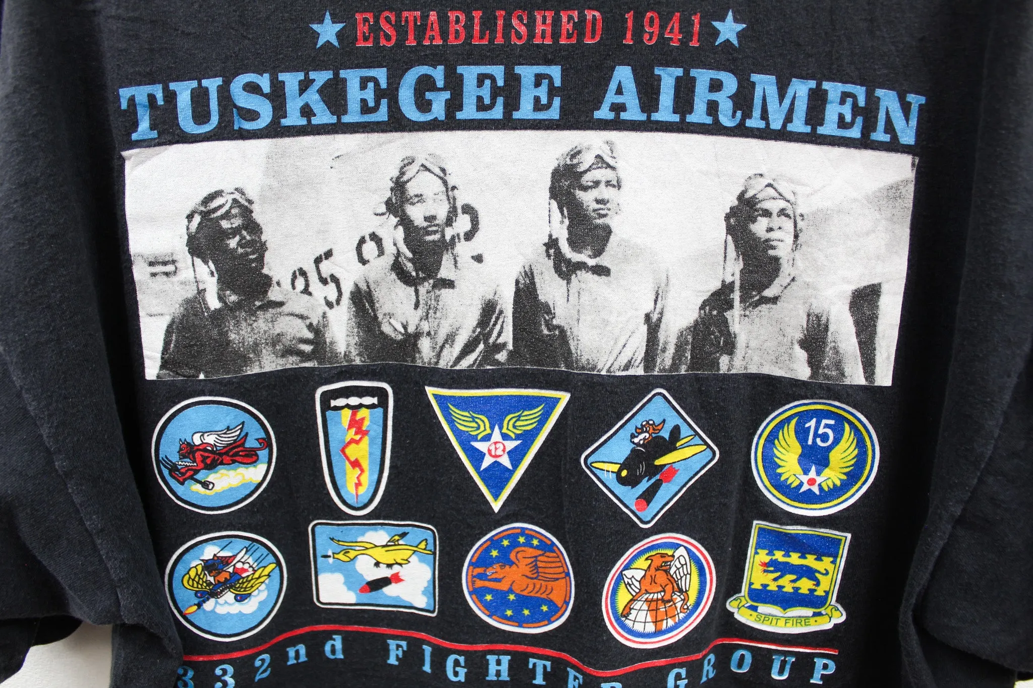 X - Vintage Tuskegee Airmen Graphic Tee sold by HG Vintage product image thumbnail 5