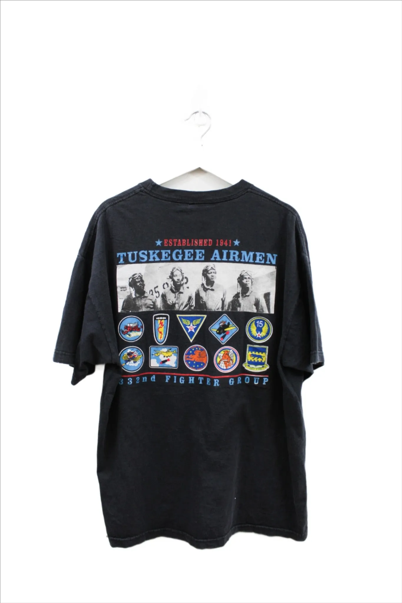 X - Vintage Tuskegee Airmen Graphic Tee sold by HG Vintage product image thumbnail 4