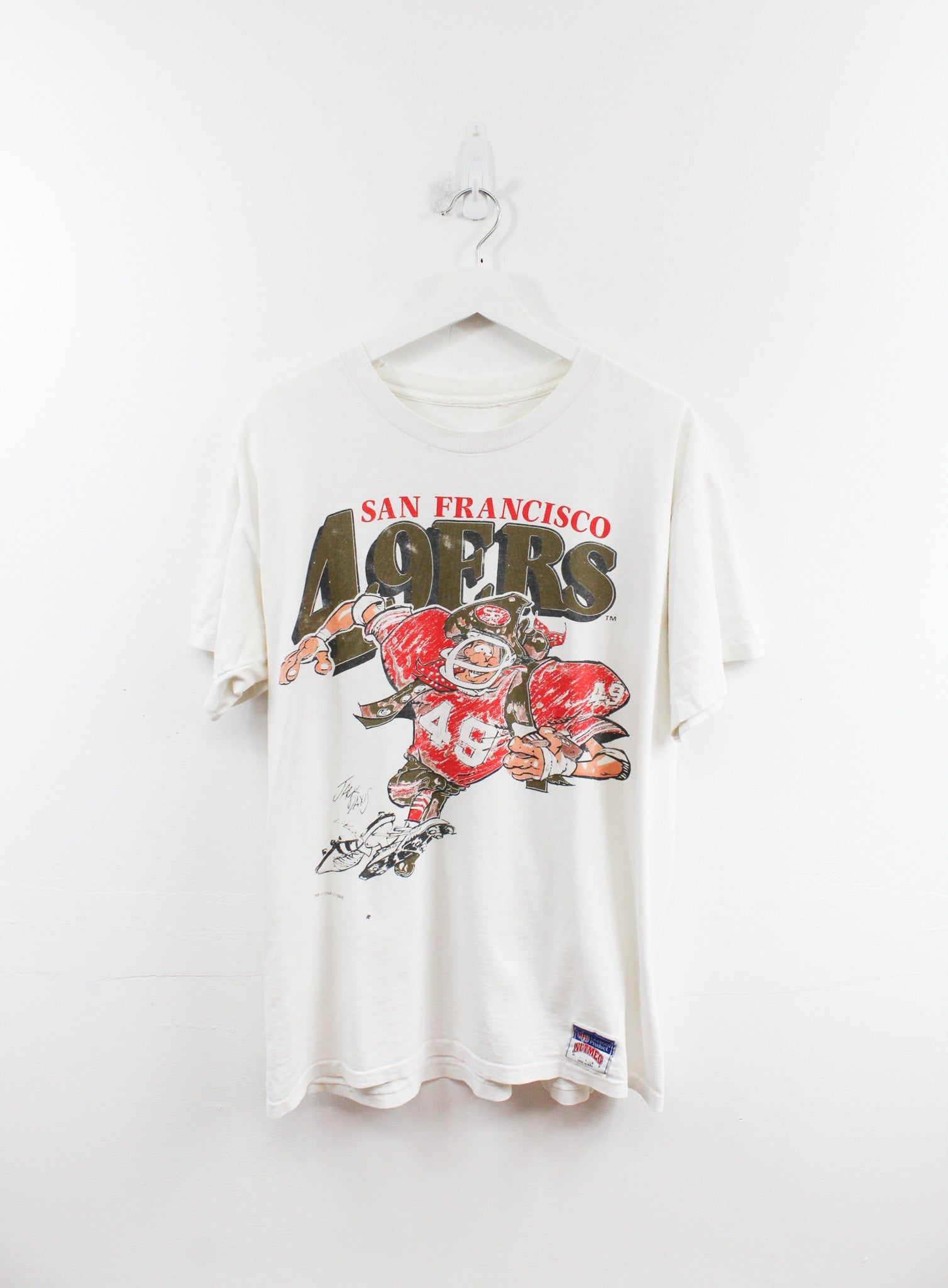 NFL San Francisco 49ers 1988 Graphic Tee sold by HG Vintage