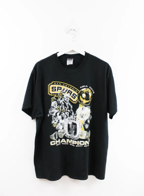 NBA San Antonio Spurs 2014 Champ Tee sold by HG Vintage