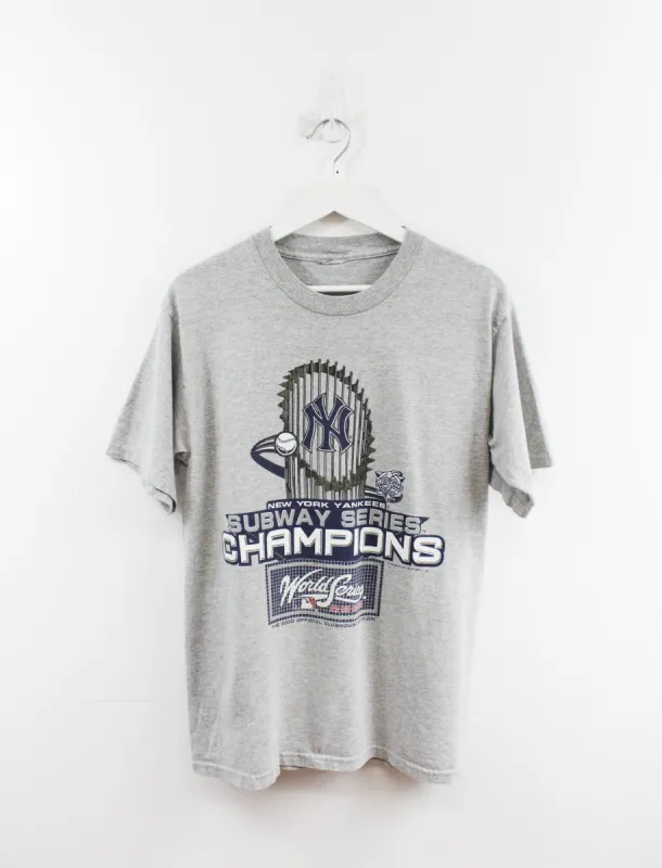 Vintage 2000 MLB Yankees World Series Champ Tee sold by HG Vintage