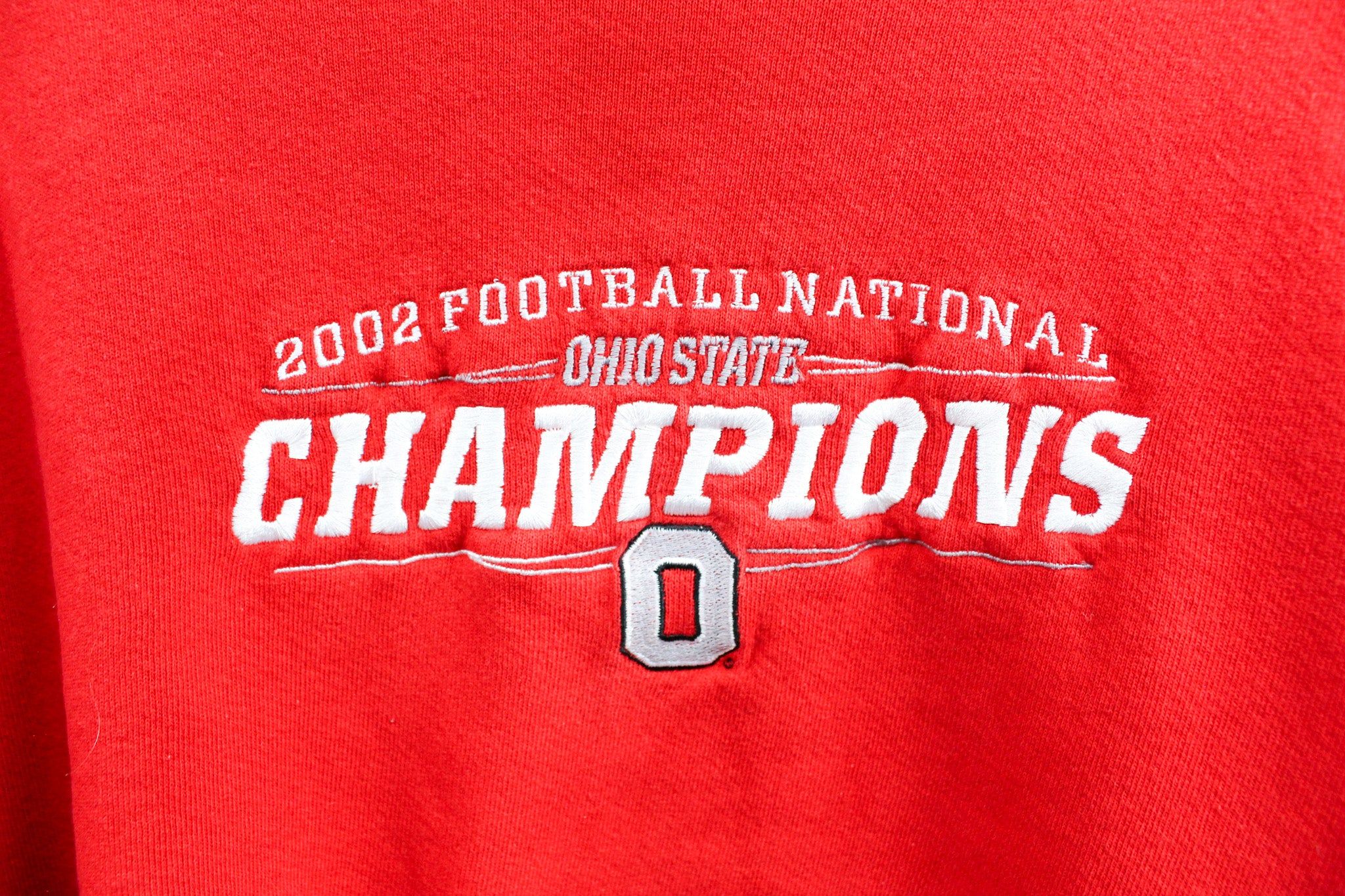 Vintage 2002 Ohio State Football Champions Crewneck sold by HG Vintage product image thumbnail 2