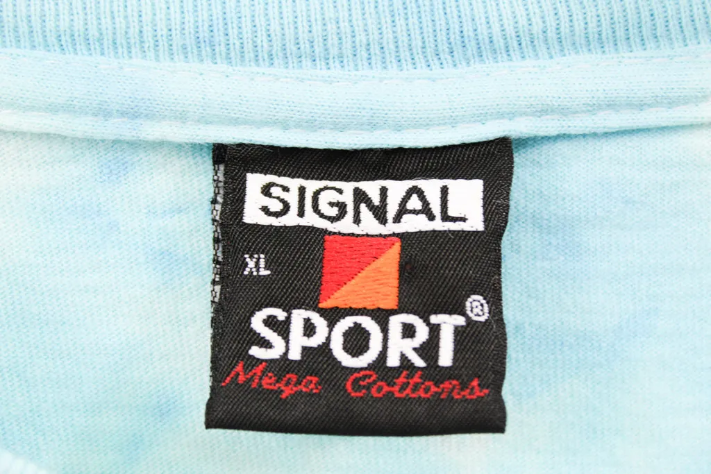 Z- Vintage Buffalo Zoo Rain Forest Animal Signal Sport Tag Single Stitch Tee sold by HG Vintage product image thumbnail 4