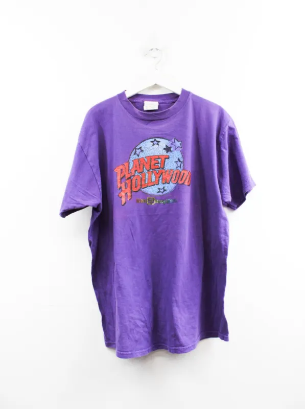 Vintage Planet Hollywood Walt Disney World Textured Tee sold by HG Vintage