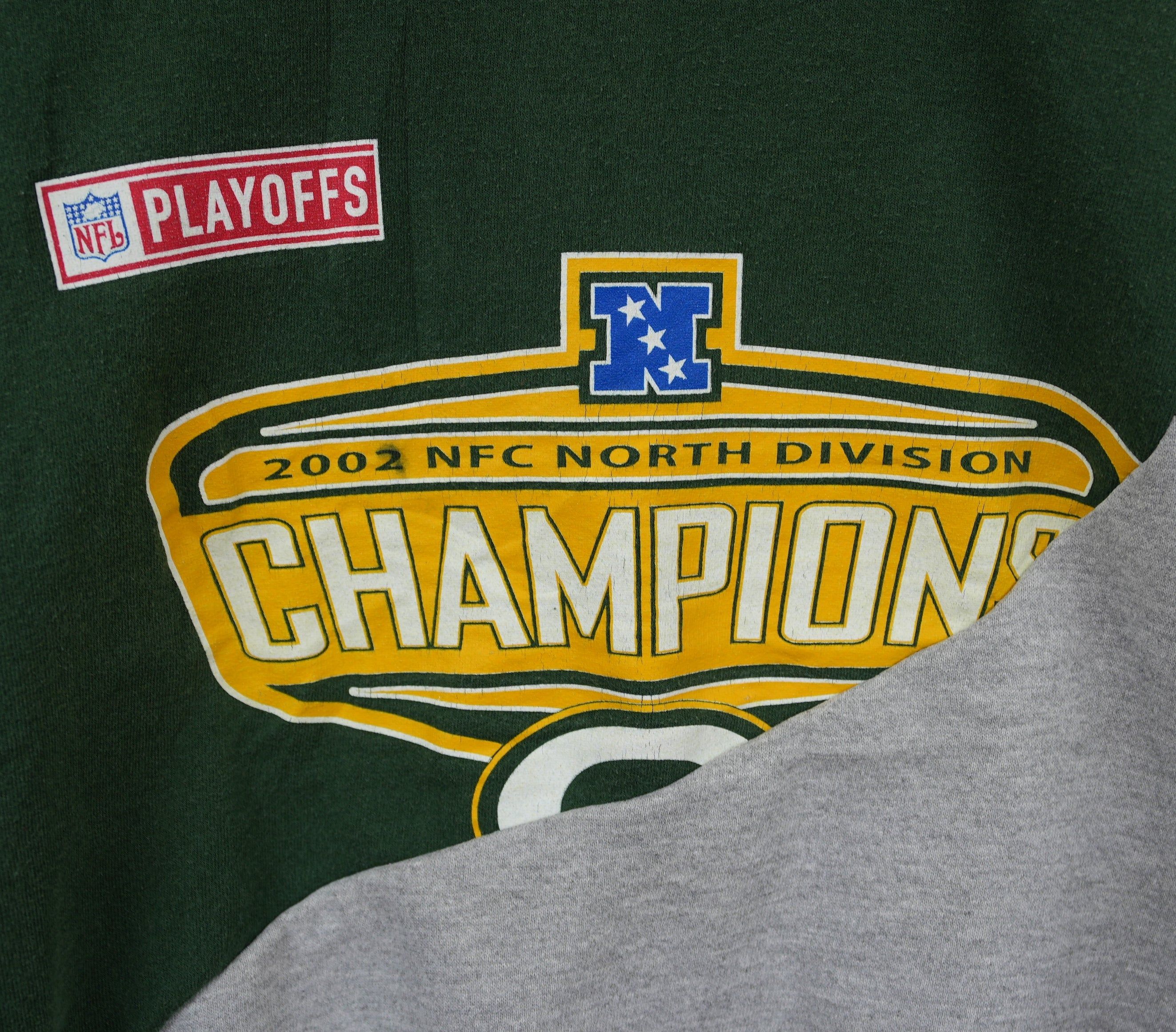 Haus Of Mojo Rework Green Bay Champs Swirl Unisex Sweatshirt sold by HG Vintage product image thumbnail 2