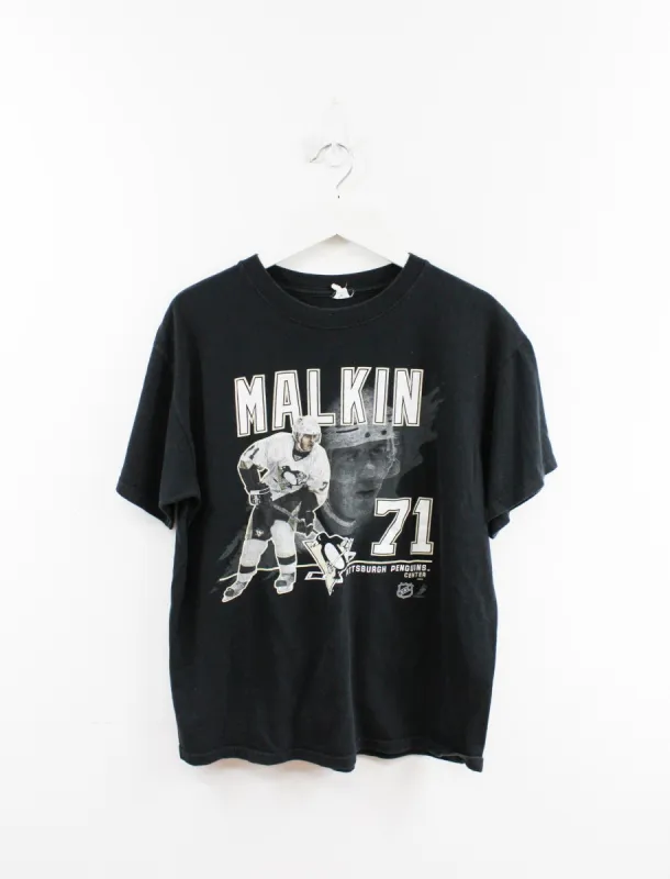 NHL Pittsburgh Penguins Malkin Picture Tee sold by HG Vintage