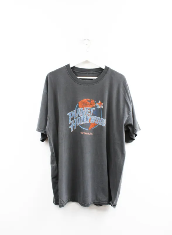 Planet Hollywood Orlando Florida Textured Tee sold by HG Vintage