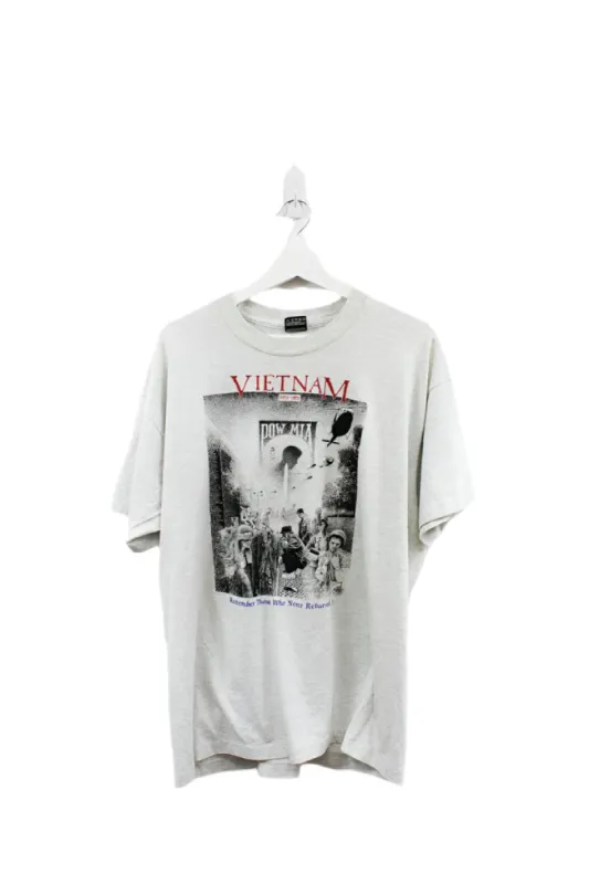Z- Vintage 90s Vietnam War Memorial Single Stitch Tee sold by HG Vintage