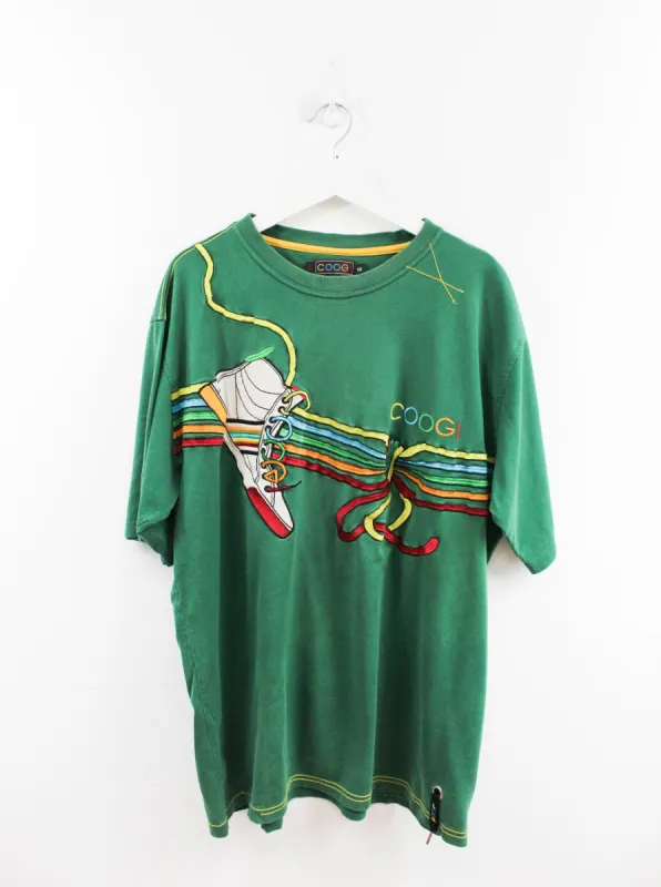 Vintage Coogi Shoe & Laces Tee sold by HG Vintage