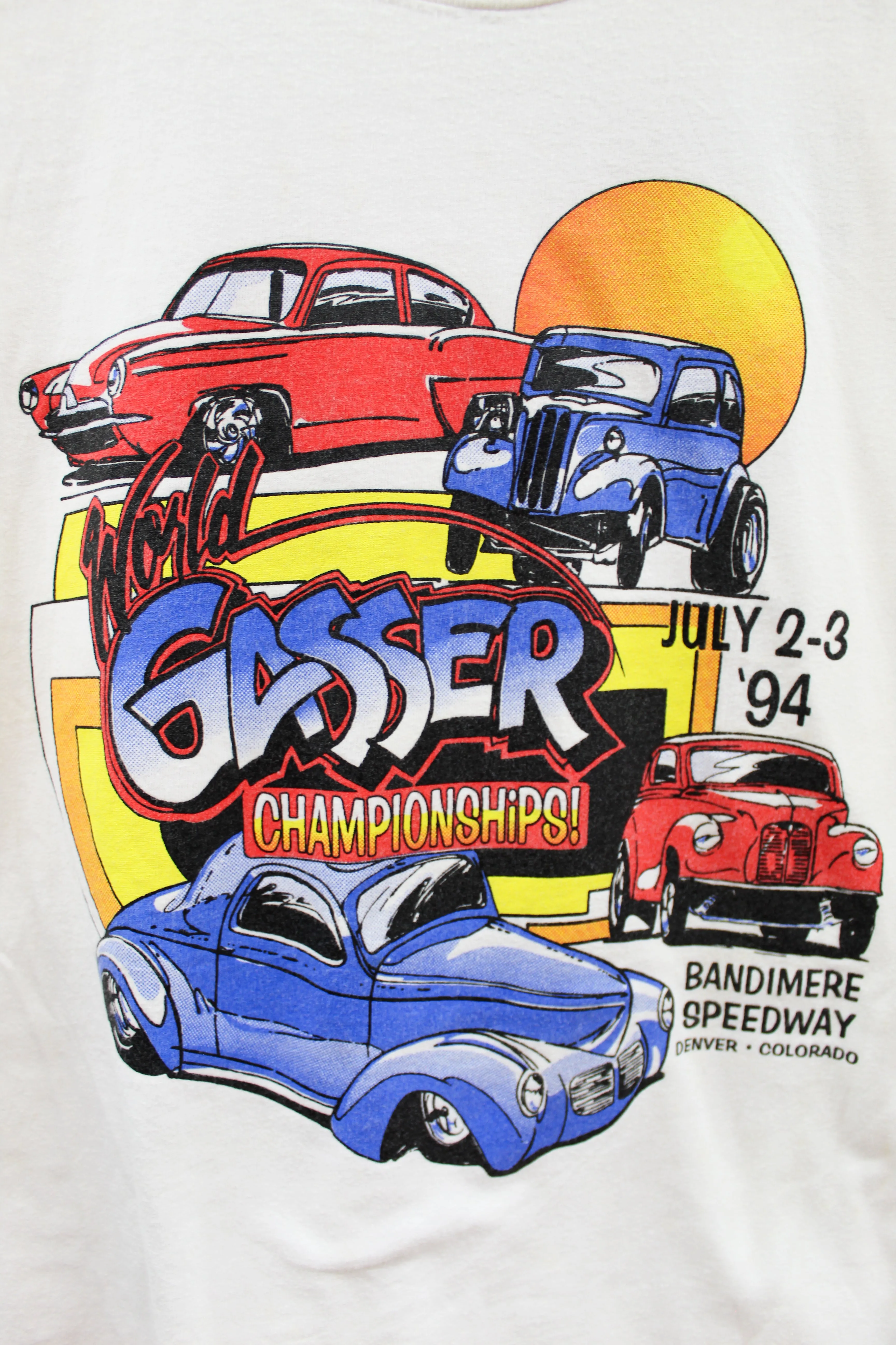 Z - Vintage Single Stitch 94' World Gasser Championship Car Hanes Beefy Tee sold by HG Vintage product image thumbnail 2