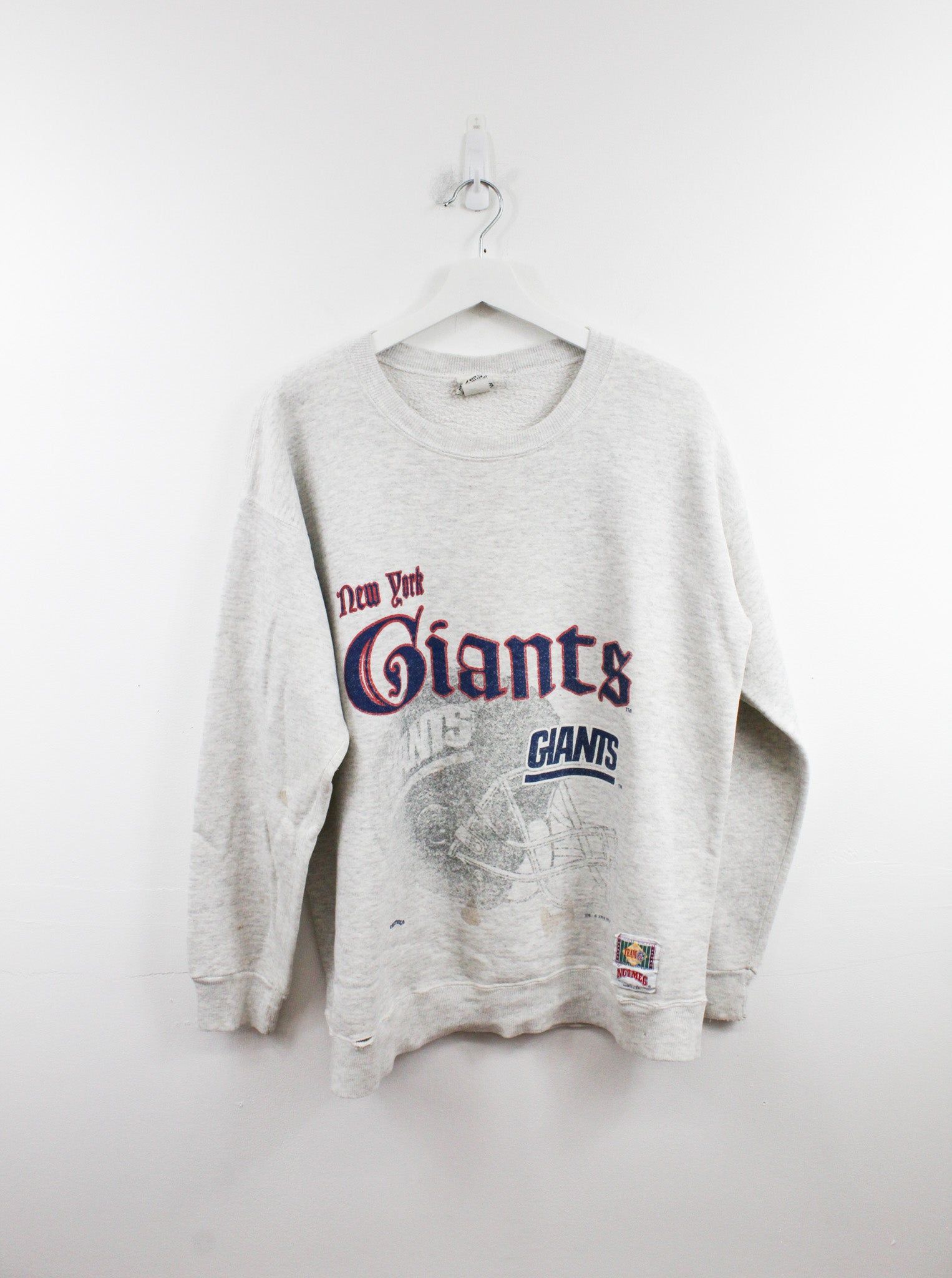 Vintage 94' Nut Meg X NFL New York Giants Crewneck sold by HG Vintage