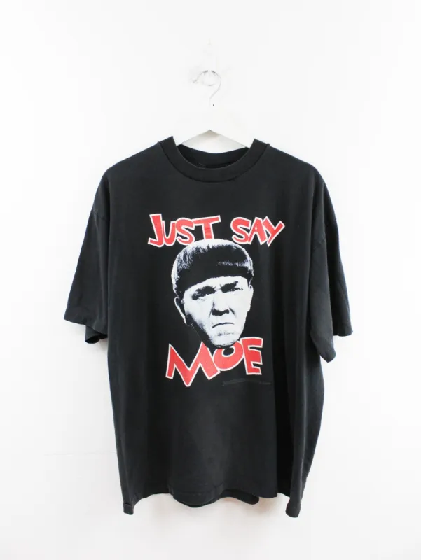 Just Say Moe Picture Tee made by HG Vintage