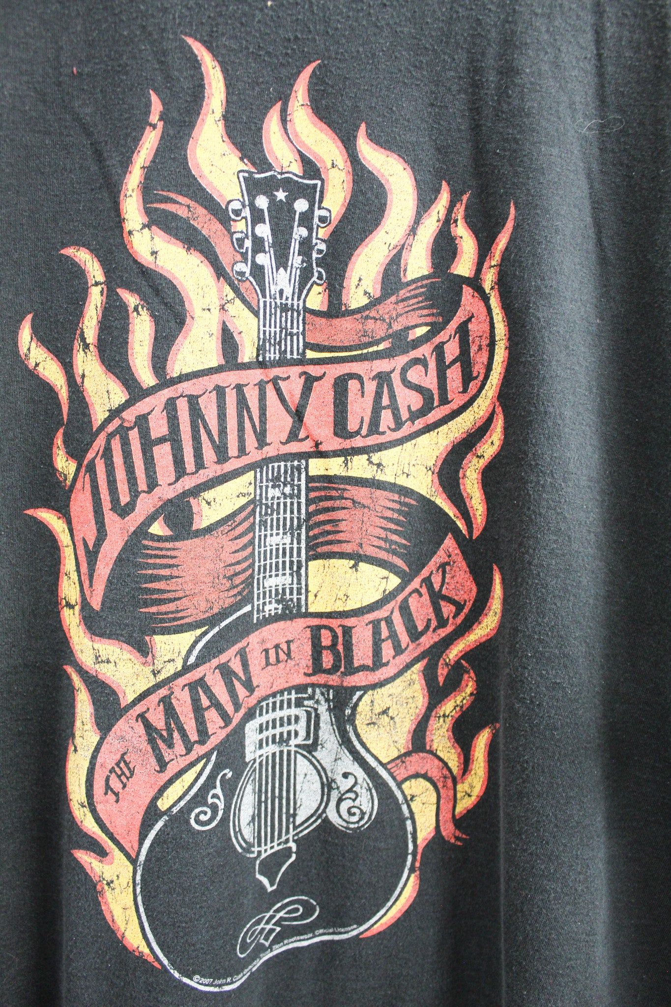 Johnny Cash The Man In Black Tee sold by HG Vintage product image thumbnail 2