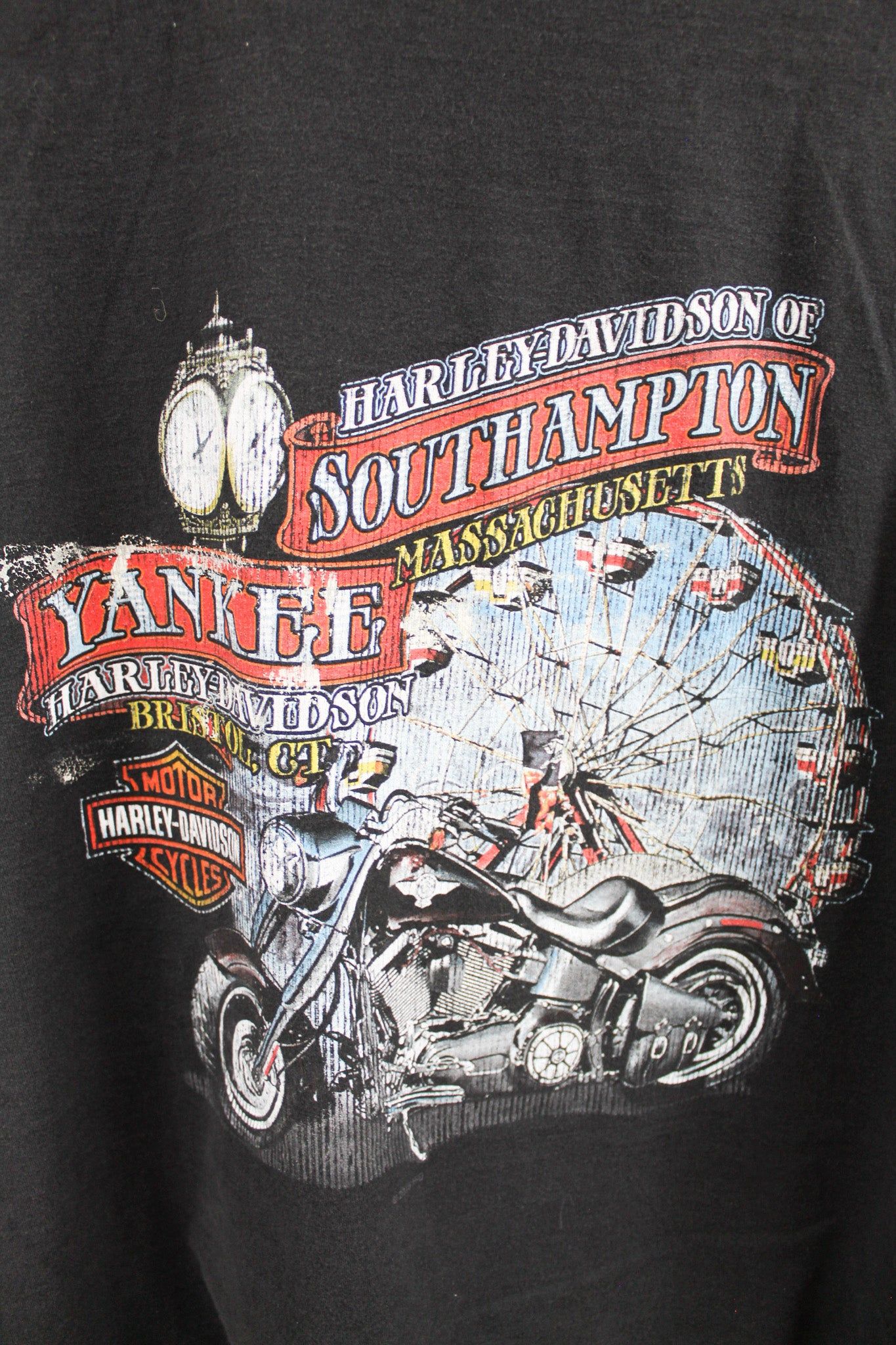 Vintage 2010 Harley Davidson I Got Mine Bristol CT Tee sold by HG Vintage product image thumbnail 4