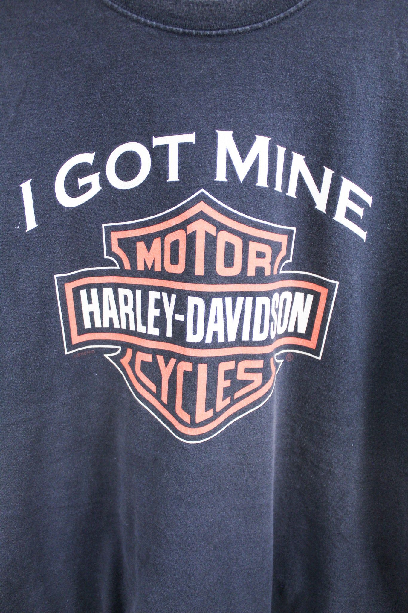 Vintage 2010 Harley Davidson I Got Mine Bristol CT Tee sold by HG Vintage product image thumbnail 2